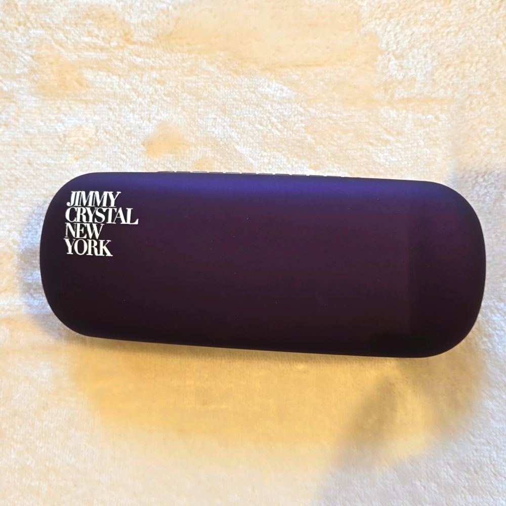JIMMY  CRYSTAL  hard glass case
